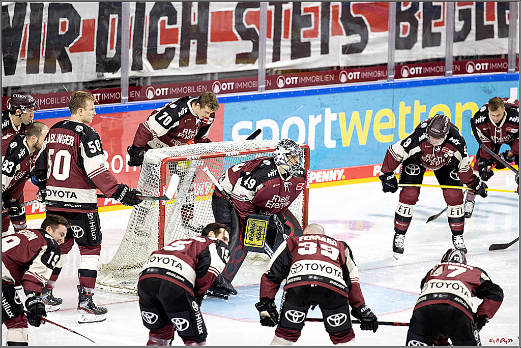 PENNY DEL;  Koelner Haie - EHC Red Bull Muenchen; Koeln, 31.03.2021